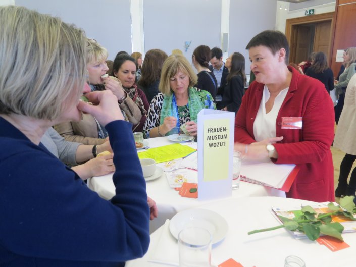 Knowledge Café im Ministerium zum Frauentag 2018